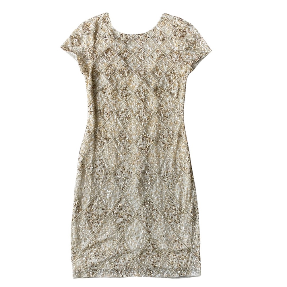 Adrianna Papell Sequined Gown